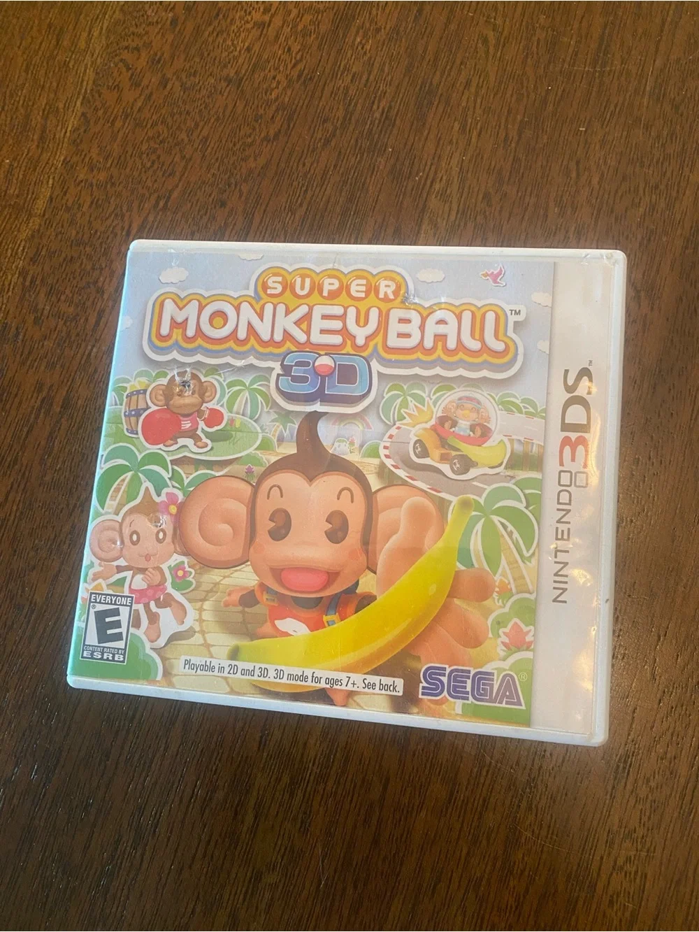 Super Monkey Ball 3D Nintendo 3DS Game Complete w/ Manual Tested